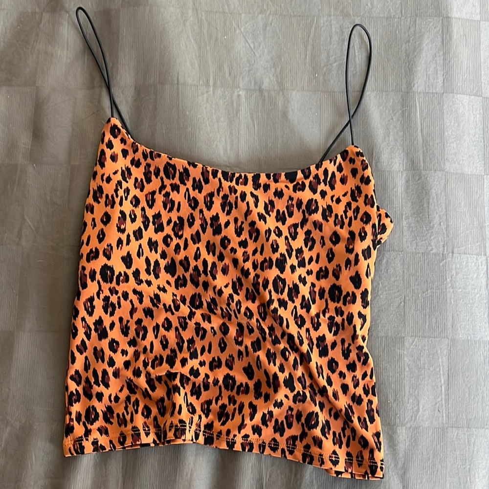 Animal print top